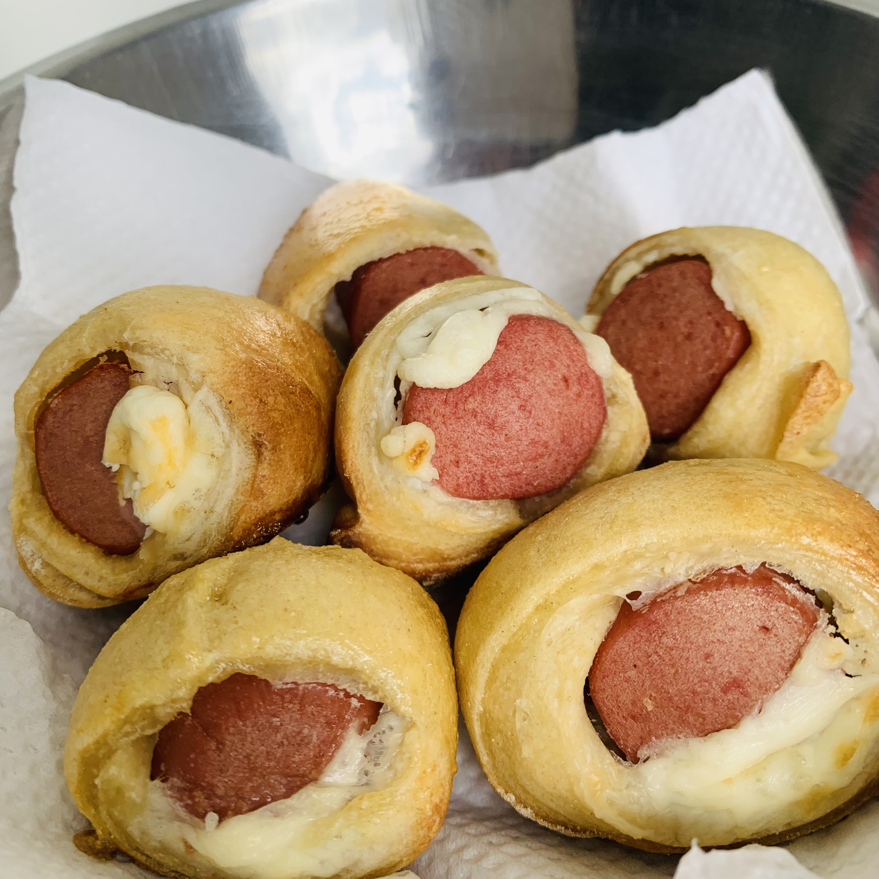 imagem do assado de salsicha